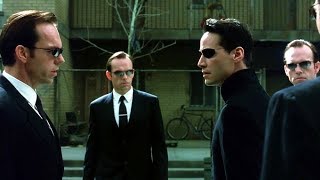 The Matrix Reloaded 26 Movie CLIP  The Burly Brawl 2003 HD [upl. by Nnaeus]