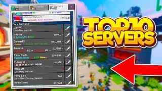 Minecraft Bedrock Top 10 Best Servers 2020 116  Pocket Edition Xbox Windows 10 PS4 Switch [upl. by Okram]