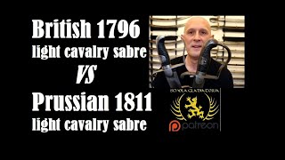 Prussian M1811 Blücher Sabre VS British 1796 Light Cavalry Sabre [upl. by Frieda894]