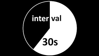 Interval Timer 30 Seconds [upl. by Yrreg]