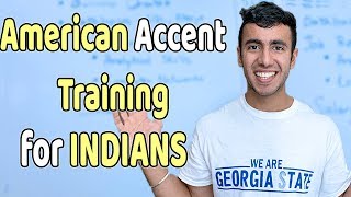 American Accent Training for Indians  IELTS  TOEFL Prep [upl. by Sillert]