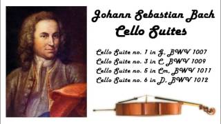 Johann Sebastian Bach  Cello suites in 432 Hz great for reading or studying [upl. by Boothman]