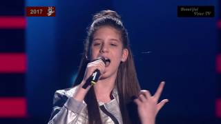 Sia  Unstoppable Iveta The Voice Kids Russia 2017 [upl. by Engenia268]