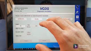 Réglage ralenti régime moteur VW Diagnostic VCDS [upl. by Taran]
