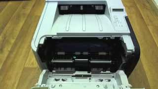 HP Laserjet P2055  Changing the cartridge [upl. by Lionello]