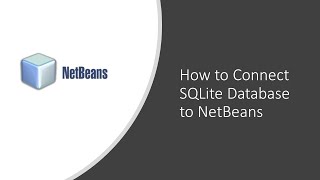 How to Connect SQLite Database to Netbeans Java Part 1 Java SQLite 2020 [upl. by Atnod]