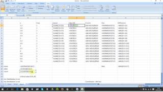 kolmogorovsmirnov test for normality excel [upl. by Ajad]