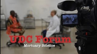 UDC Forum Mortuary Science Program [upl. by Atsylak]